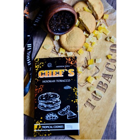 Тютюн Chefs Tropical Cookies (Ананас Манго Печиво) 100 гр