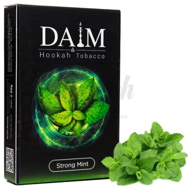 Тютюн Daim Strong Mint (Ментол) 50 гр Тютюн Daim Strong Mint (Ментол) 50 гр