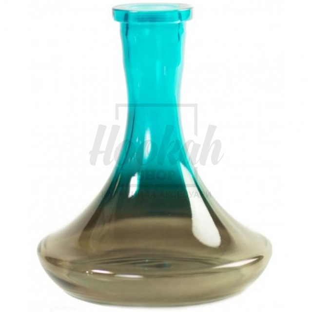 Колба Sky Hookah Craft Градієнт Чорно-Бірюзова Колба Sky Hookah Craft Градієнт Чорно-Бірюзова