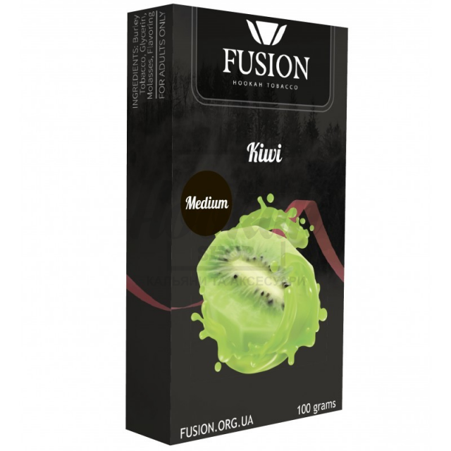 Тютюн Fusion Medium Kiwi (Ківі) 100 гр