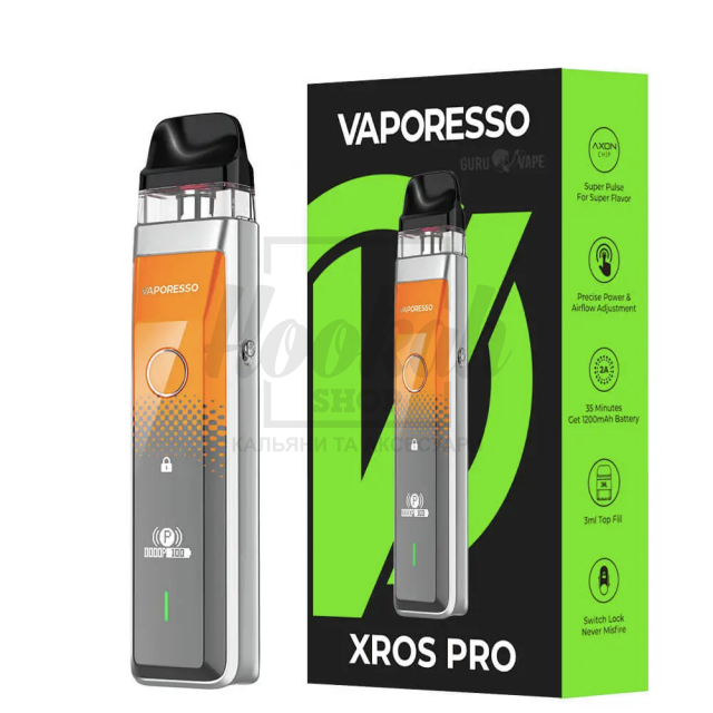 Багаторазова Pod-система Vaporesso XROS PRO Orange Багаторазова Pod-система Vaporesso XROS PRO Orange