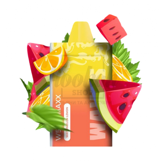 Електронна сигарета Waves W5500 Maxx Watermelon Lemon (Кавун Лимон) Електронна сигарета Waves W5500 Maxx Watermelon Lemon (Кавун Лимон)