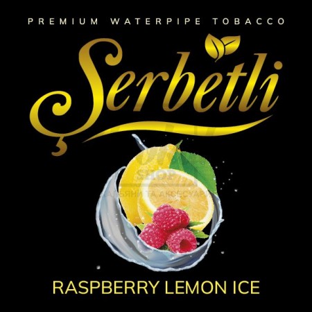 Тютюн Serbetli Ice Raspberry Lemon (Малина Лимон Лід) 100 гр