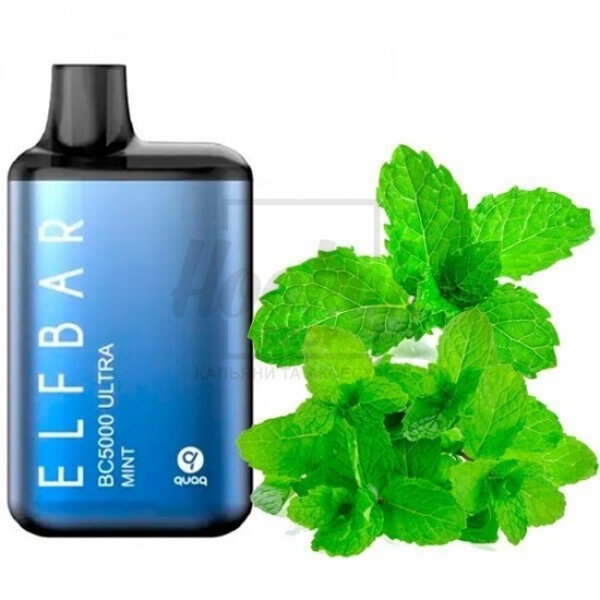 Електронна сигарета Elf Bar BС5000 Ultra Mint (М'ята) Електронна сигарета Elf Bar BС5000 Ultra Mint (М'ята)