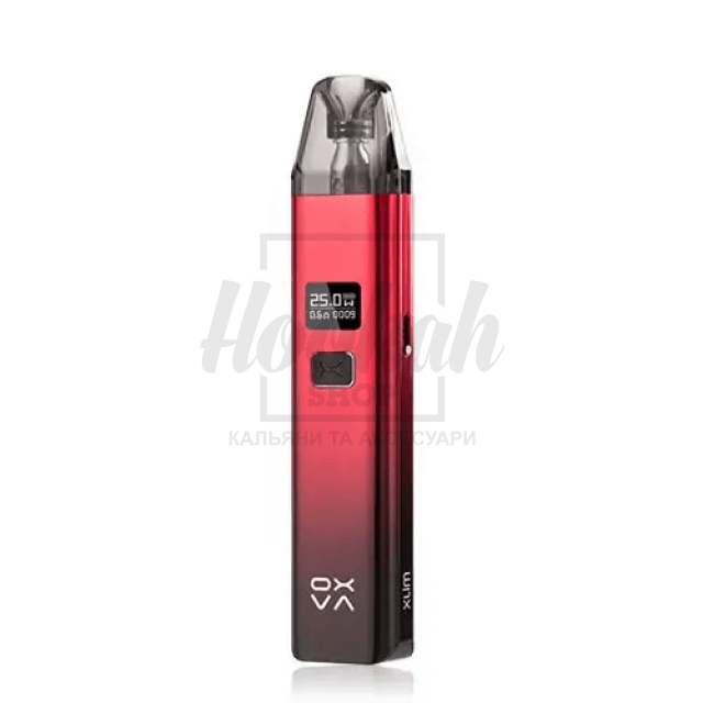 Багаторазова Pod-система Xlim Pod Kit Shiny Black Red Багаторазова Pod-система Xlim Pod Kit Shiny Black Red