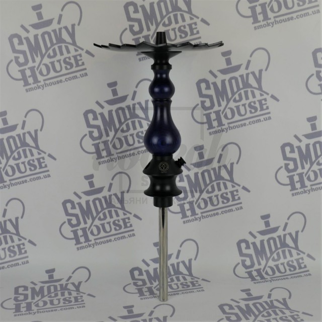 Шахта для кальяну Karma 0.1 Blue блакитна + блюдце Шахта для кальяну Karma 0.1 Blue блакитна + блюдце