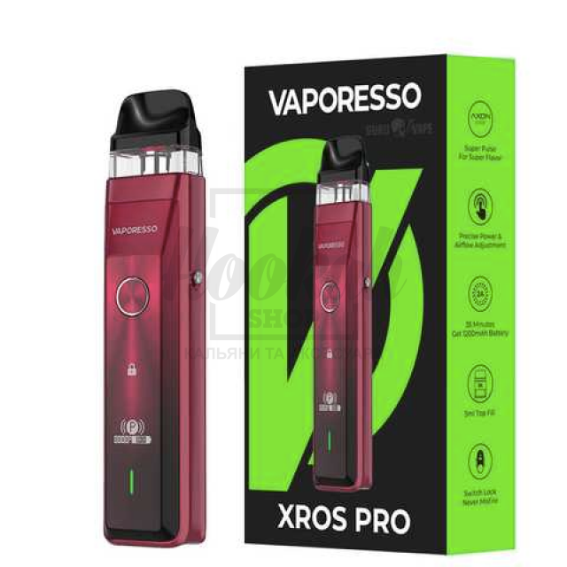 Багаторазова Pod-система Vaporesso XROS PRO Red Багаторазова Pod-система Vaporesso XROS PRO Red