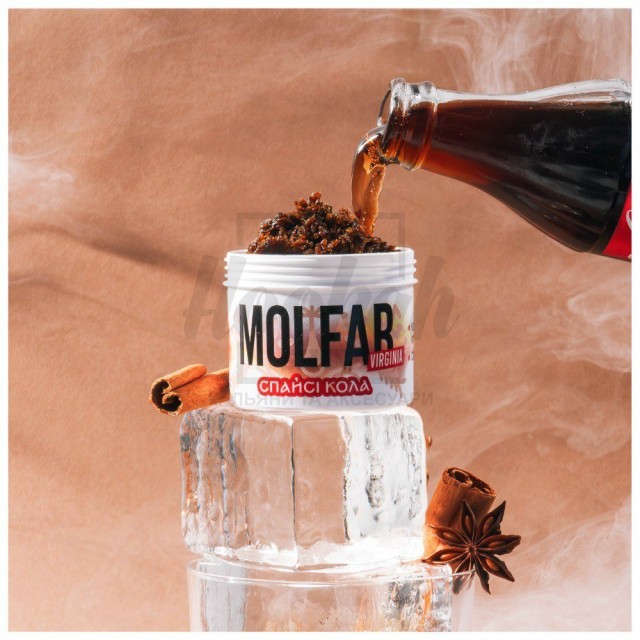 Тютюн Molfar Virginia Line Спайсі Кола (Кола Спеції) 100 гр Тютюн Molfar Virginia Line Спайсі Кола (Кола Спеції) 100 гр