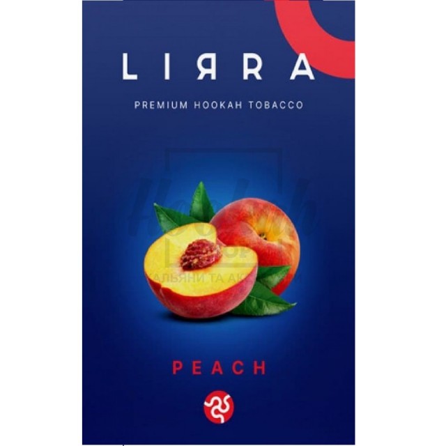 Тютюн Lirra Peach (Персик) 50 гр Тютюн Lirra Peach (Персик) 50 гр