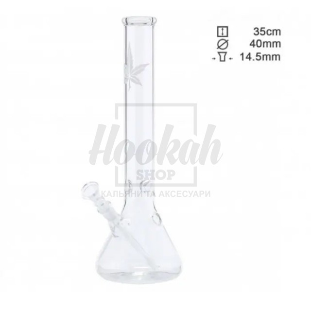Бонг скляний Leaf Beaker Бонг скляний Leaf Beaker