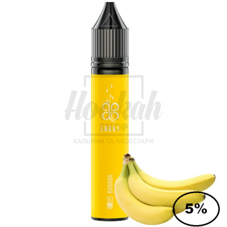 Рідина Lucky Banana Ice (Банан Льод) 5% 30мл Рідина Lucky Banana Ice (Банан Льод) 5% 30мл