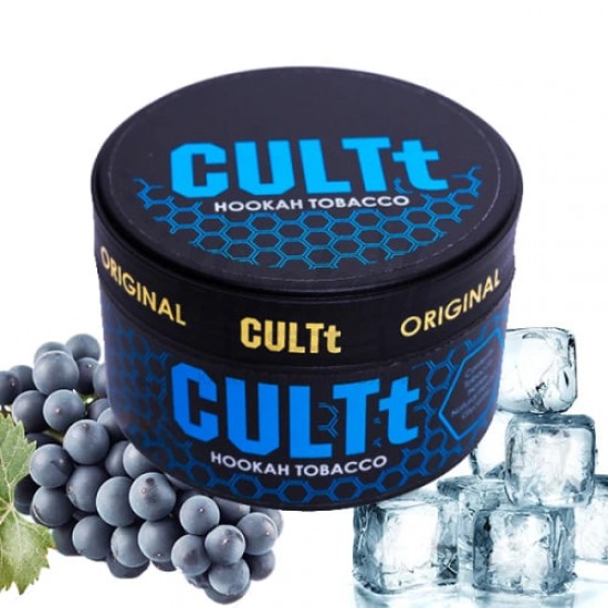 Тютюн CULT C58 Black Grape Ice (Чорний Виноград Лід) 100 г Тютюн CULT C58 Black Grape Ice (Чорний Виноград Лід) 100 г