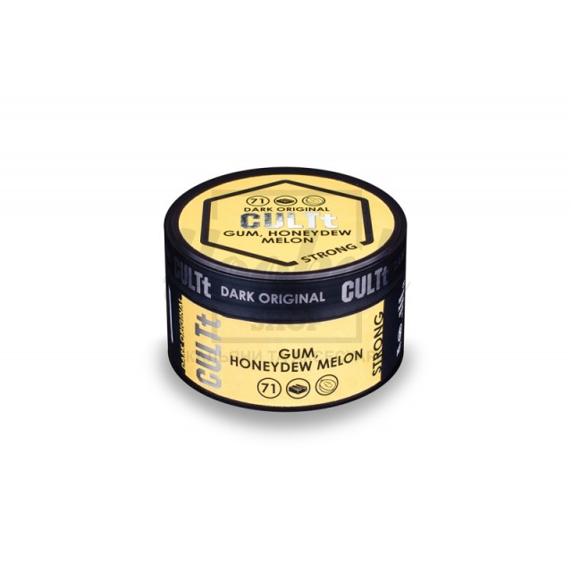 Заправка CULTt Strong #DS71 Gum Honeydew Melon (Медова Диня Солодка Жуйка) 100 g. Заправка CULTt Strong #DS71 Gum Honeydew Melon (Медова Диня Солодка Жуйка) 100 g.
