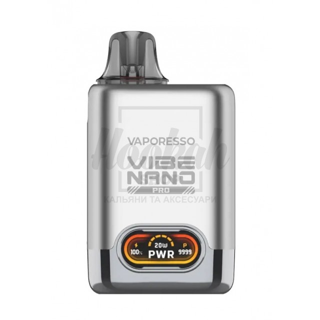 Багаторазова Pod-система Vaporesso Vibe Nano Pro Silver Багаторазова Pod-система Vaporesso Vibe Nano Pro Silver