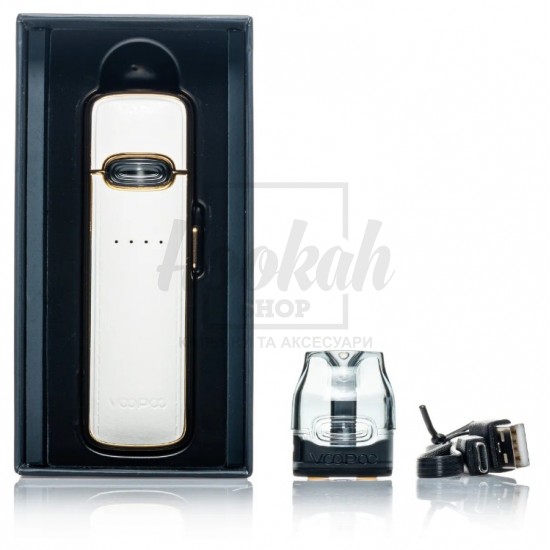 Багаторазова Pod-система Voopoo Vinci Vmate E White Inlaid Gold Багаторазова Pod-система Voopoo Vinci Vmate E White Inlaid Gold
