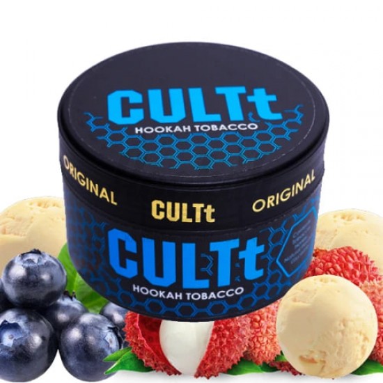 Тютюн CULTt C106 Blueberry Lychee Ice Cream (Чорниця Лічі Морозиво) 100 г Тютюн CULTt C106 Blueberry Lychee Ice Cream (Чорниця Лічі Морозиво) 100 г