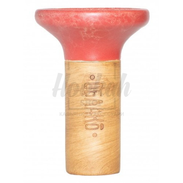 Чаша Облако Flow Black on Red Matte-white Marble Чаша Облако Flow Black on Red Matte-white Marble