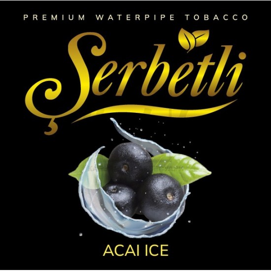 Тютюн Serbetli Ice Acai (Асаї Лід) 100 гр Тютюн Serbetli Ice Acai (Асаї Лід) 100 гр