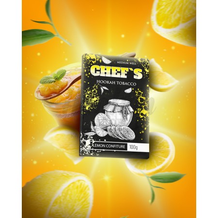 Тютюн Chefs Lemon Confiture (Лімонний Джем) 100 гр