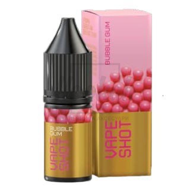 Рідина Vape Shot Bubble Gum (Жуйка зі Смаком Дитинства) 10мл 5%
