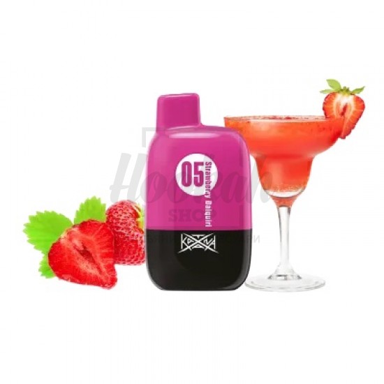 Електронна сигарета Katana 5000 Strawberry Daiquiri (Полуничний Дайкірі)