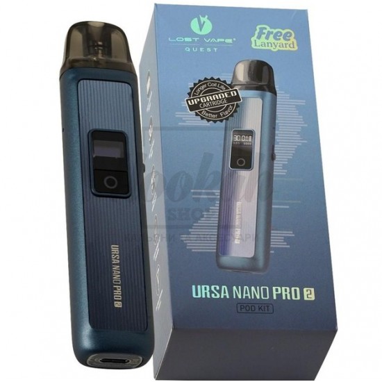 Багаторазова Pod-система Lost Vape Ursa Nano Pro 2 Ocean Blue Багаторазова Pod-система Lost Vape Ursa Nano Pro 2 Ocean Blue