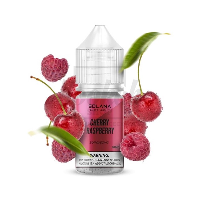 Рідина SOLANA LIQUID 5% 30мл Cherry Raspberry (малина вишня) Рідина SOLANA LIQUID 5% 30мл Cherry Raspberry (малина вишня)