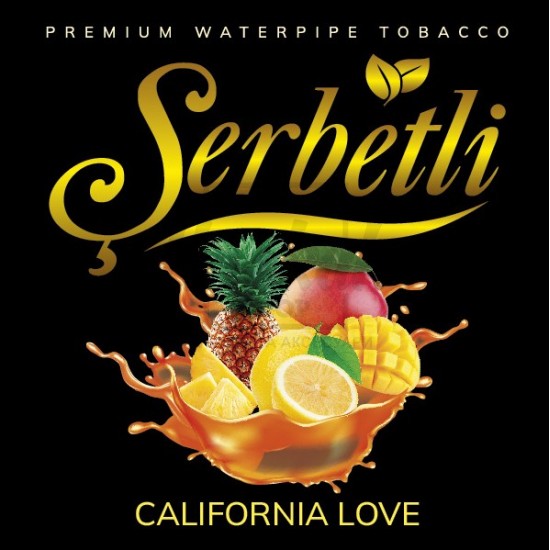 Тютюн Serbetli California Love (Ананас Манго Лимон) 100 гр Тютюн Serbetli California Love (Ананас Манго Лимон) 100 гр