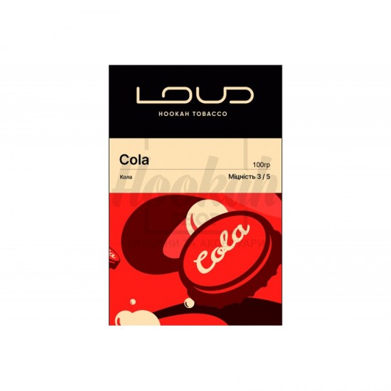  Заправка Loud Cola (Кола с Лимонной Кислинкой) 100 g.