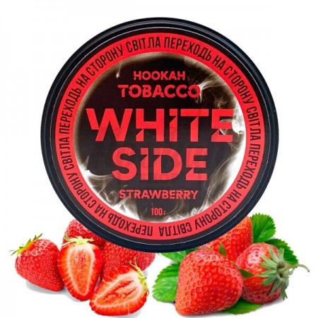 Тютюн White Side Strawberry (Полуниця) 100 гр Тютюн White Side Strawberry (Полуниця) 100 гр