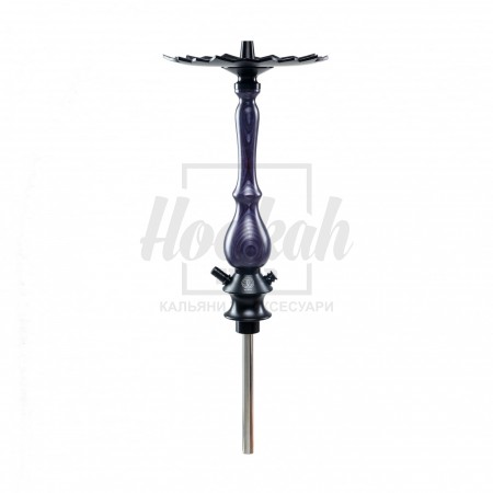 Шахта для кальяна Karma 3.1 Blue голубая + блюдце