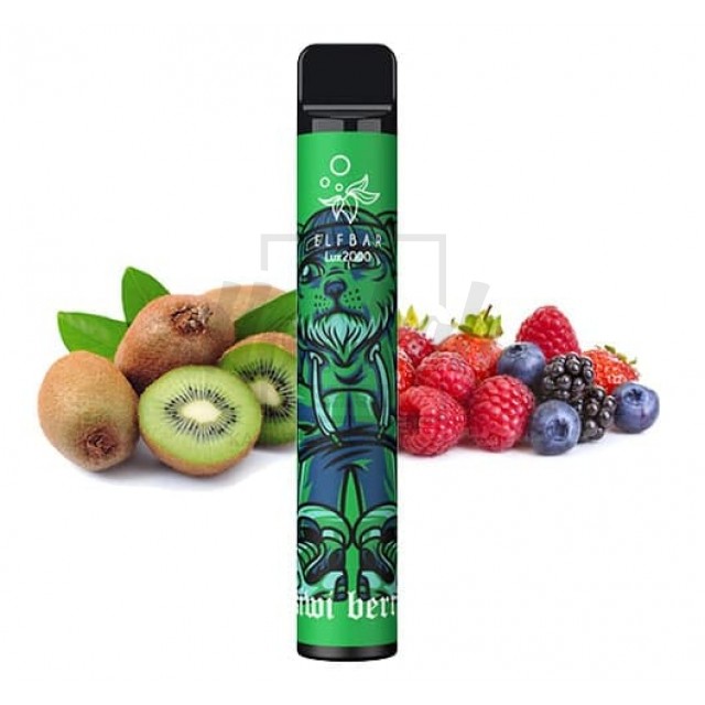 Електронна сигарета Elf Bar 2000 Kiwi Berry (Ківі Ягода)