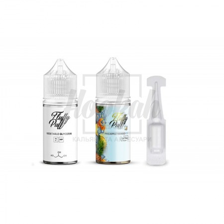 Набір Fluffy Puff Pineapple Mango Ice (Ананас Манго Айс) 30ml/50mg Salt Nic Набір Fluffy Puff Pineapple Mango Ice (Ананас Манго Айс) 30ml/50mg Salt Nic