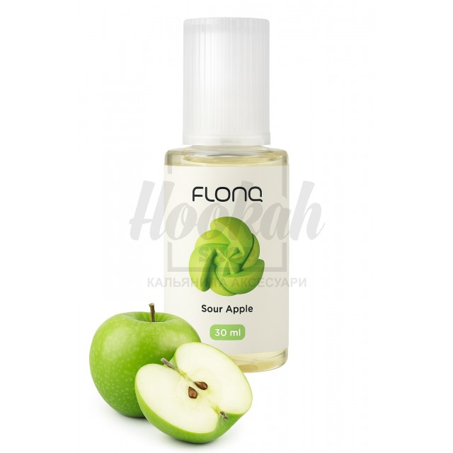 Рідина Flonq Liquid 5% 30мл Sour Apple (кисле яблуко) Рідина Flonq Liquid 5% 30мл Sour Apple (кисле яблуко)