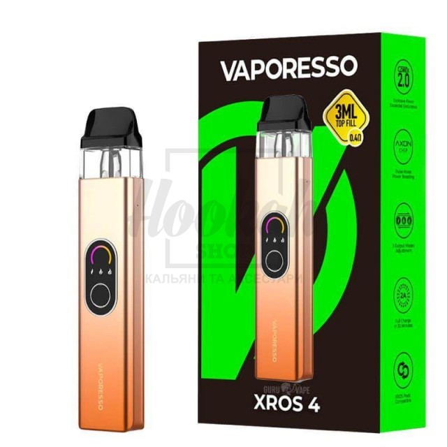 Багаторазова Pod-система Vaporesso XROS 4 Champagne Gold
