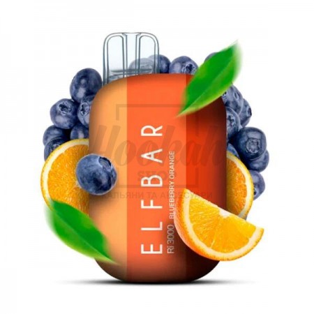 Електронна сигарета Elf Bar RI3000 Blueberry Orange (Чорниця Апельсин) Електронна сигарета Elf Bar RI3000 Blueberry Orange (Чорниця Апельсин)