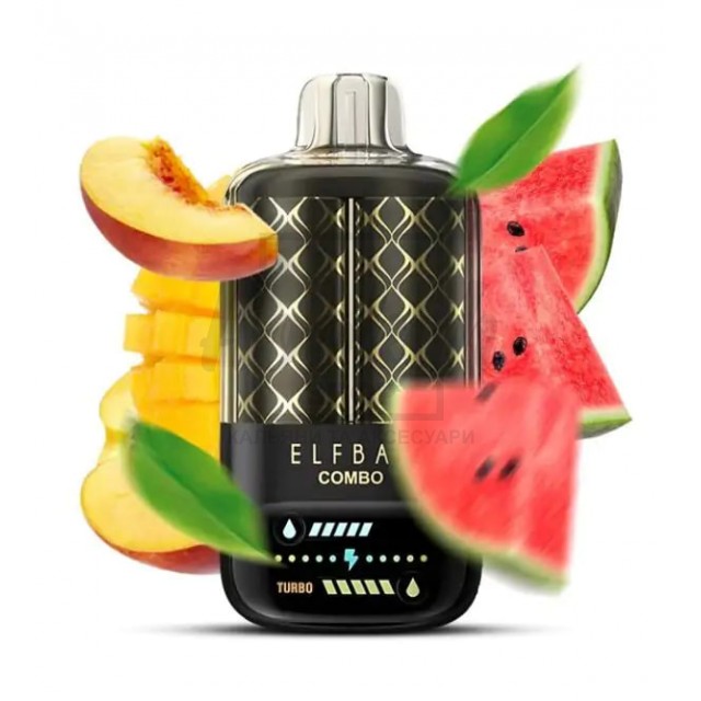 Elf Bar Combo 20000 Peach Mango & Watermelon (Персик Манго Кавун) Elf Bar Combo 20000 Peach Mango & Watermelon (Персик Манго Кавун)