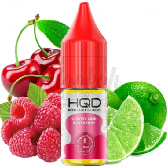 Жидкость HQD Cherry Lime Raspberry 10мл 5%