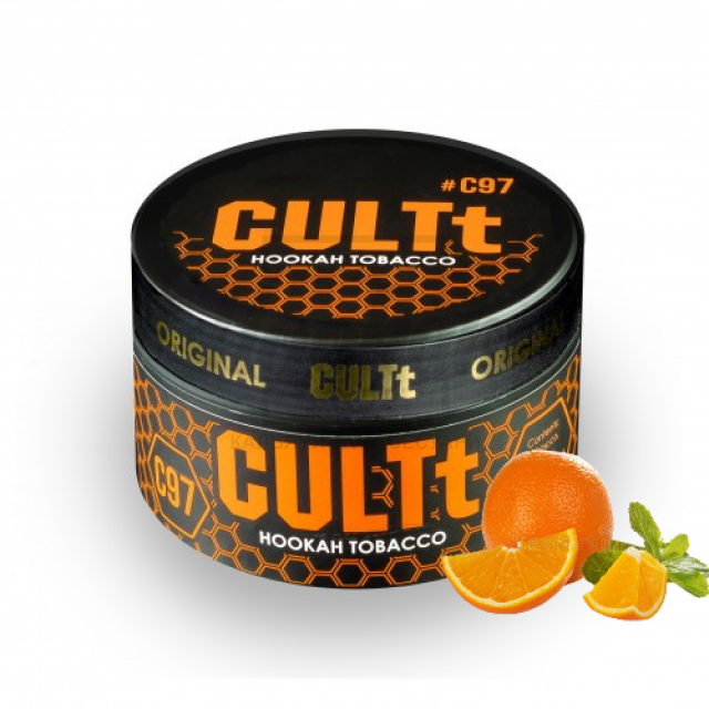 Тютюн CULT C97 Blueberry Orange Mint (Чорниця Апельсин М’ята) 100 г Тютюн CULT C97 Blueberry Orange Mint (Чорниця Апельсин М’ята) 100 г