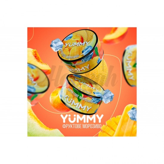 Заправка Yummy Фруктове Морозиво (Fruit Icecream) 100g 