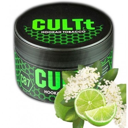 Тютюн CULT C87 Lime Elderberry (Лайм Бузина) 100 г Тютюн CULT C87 Lime Elderberry (Лайм Бузина) 100 г