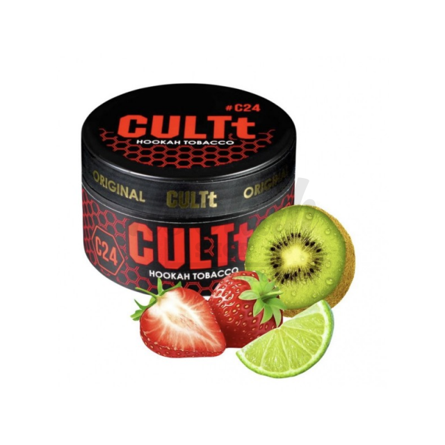 Тютюн Cult Medium M67 Strawberry Lime (Полуниця Лайм) 100 гр Тютюн Cult Medium M67 Strawberry Lime (Полуниця Лайм) 100 гр