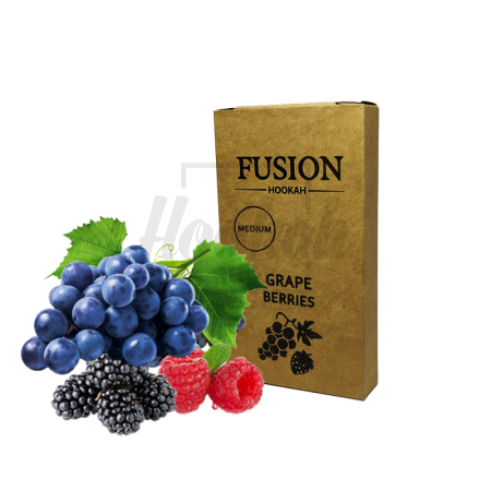 Тютюн Fusion Medium Grape Berries (Виноград Ягоди) 100 гр Тютюн Fusion Medium Grape Berries (Виноград Ягоди) 100 гр
