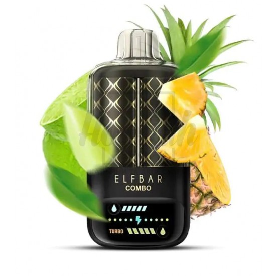 Elf Bar Combo 20000 Lime & Pineapple (Лайм Ананас) Elf Bar Combo 20000 Lime & Pineapple (Лайм Ананас)