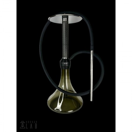 Кальян Hookah Lab Epoxide Black (Сіра Колба)