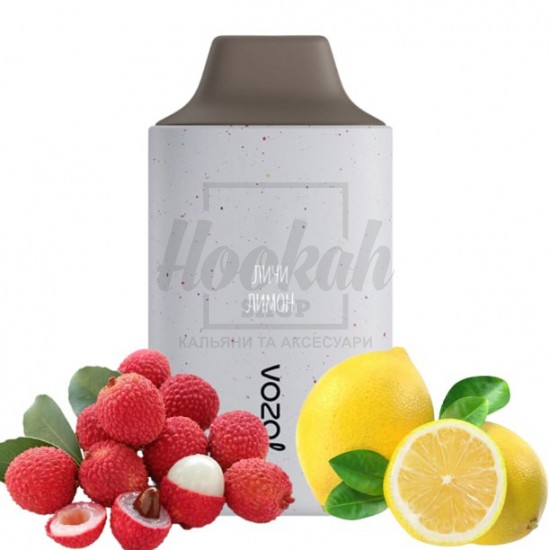 Электронная сигарета Vozol 6000 Lychee Lemon (личи лимон)