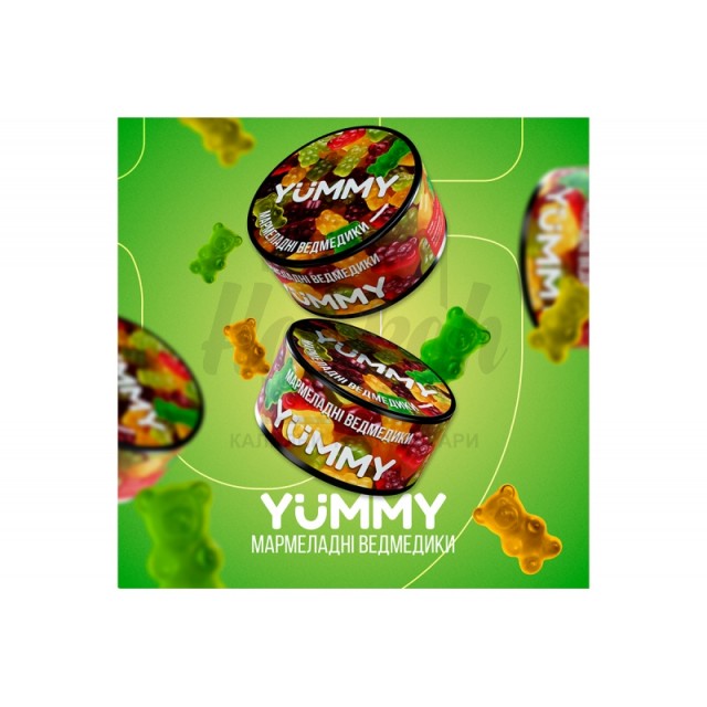 Заправка Yummy Мармеладні Ведмедики (Jelly Bears) 100 g. Заправка Yummy Мармеладні Ведмедики (Jelly Bears) 100 g.