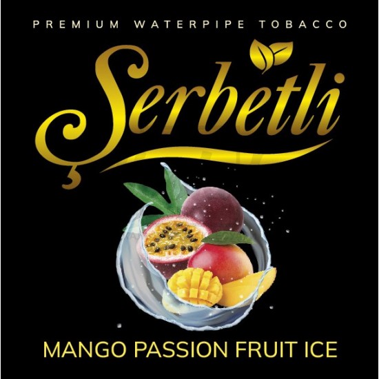 Тютюн Serbetli Ice Passion Fruit Mango (Манго Маракуя Лід) 100 гр Тютюн Serbetli Ice Passion Fruit Mango (Манго Маракуя Лід) 100 гр