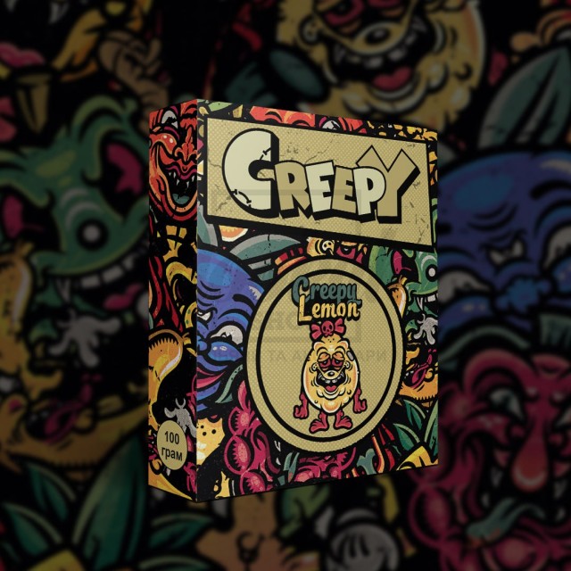 Тютюн Creepy Lemon (Лимон) 100 гр Тютюн Creepy Lemon (Лимон) 100 гр