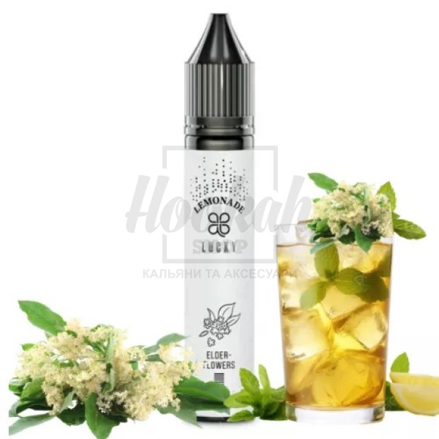 Рідина Lucky Elder Flowers Lemonade (Бузина Лимонад) 30мл 5% Рідина Lucky Elder Flowers Lemonade (Бузина Лимонад) 30мл 5%